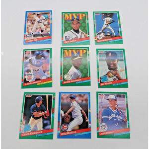 1991 Donruss Baseball Card Lot 60 Cards Mo Vaughn Chuck Knoblauch